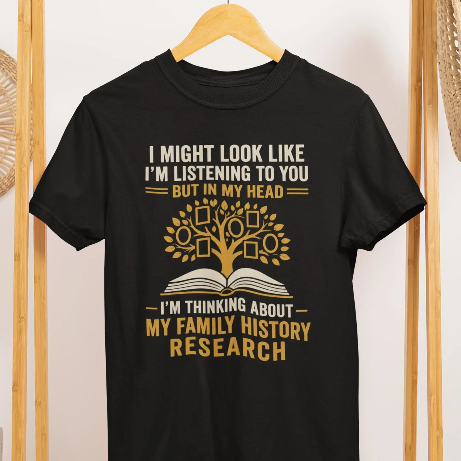Vintage Fashion Research - Family History Research T Shirt Genealogy