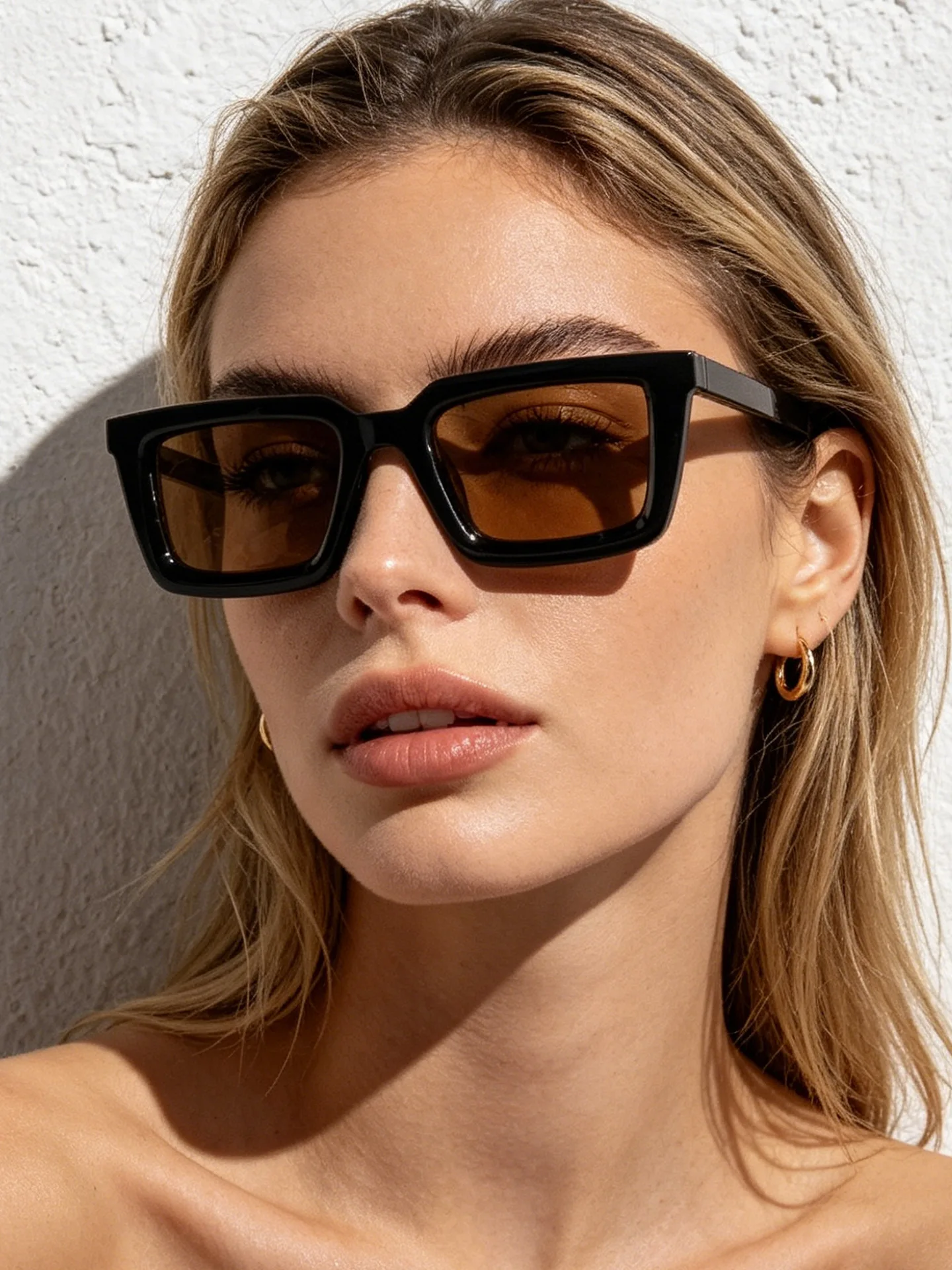 Vintage Outdoor Fashion - Vintage Rectangle Sunglasses Women Men Designer