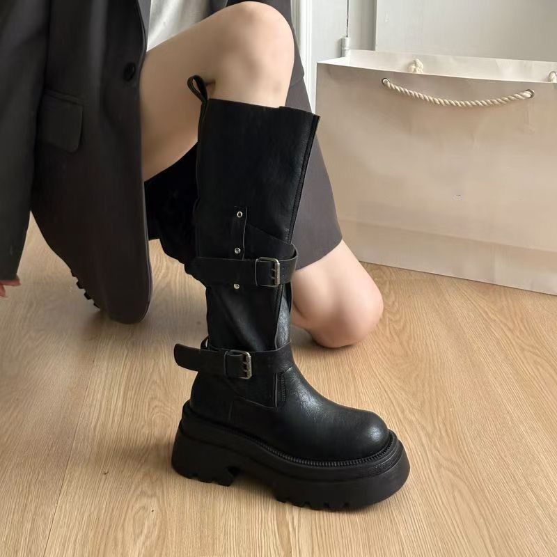2026 New Vintage Thick Bottom  - Vintage Fashion Online 评论和价格