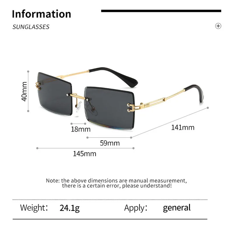 New Metal Cutting Sunglasses V - Vintage Fashion Enthusiasts 评论和价格