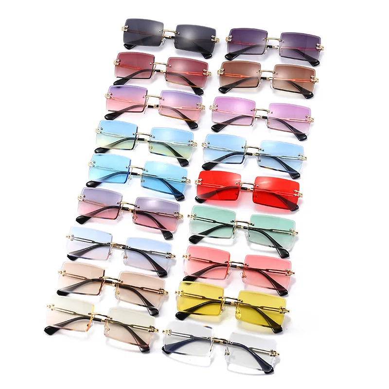 New Metal Cutting Sunglasses V - Vintage Fashion Enthusiasts 评论和价格