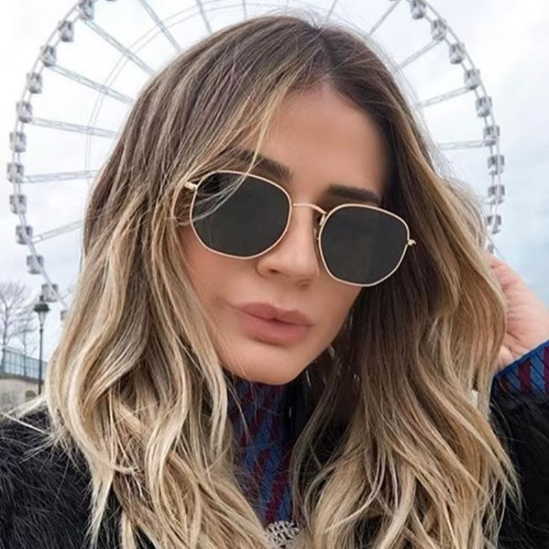 Round punk Sunglasses Men Luxu - Vintage Fashion Enthusiasts 评论和价格