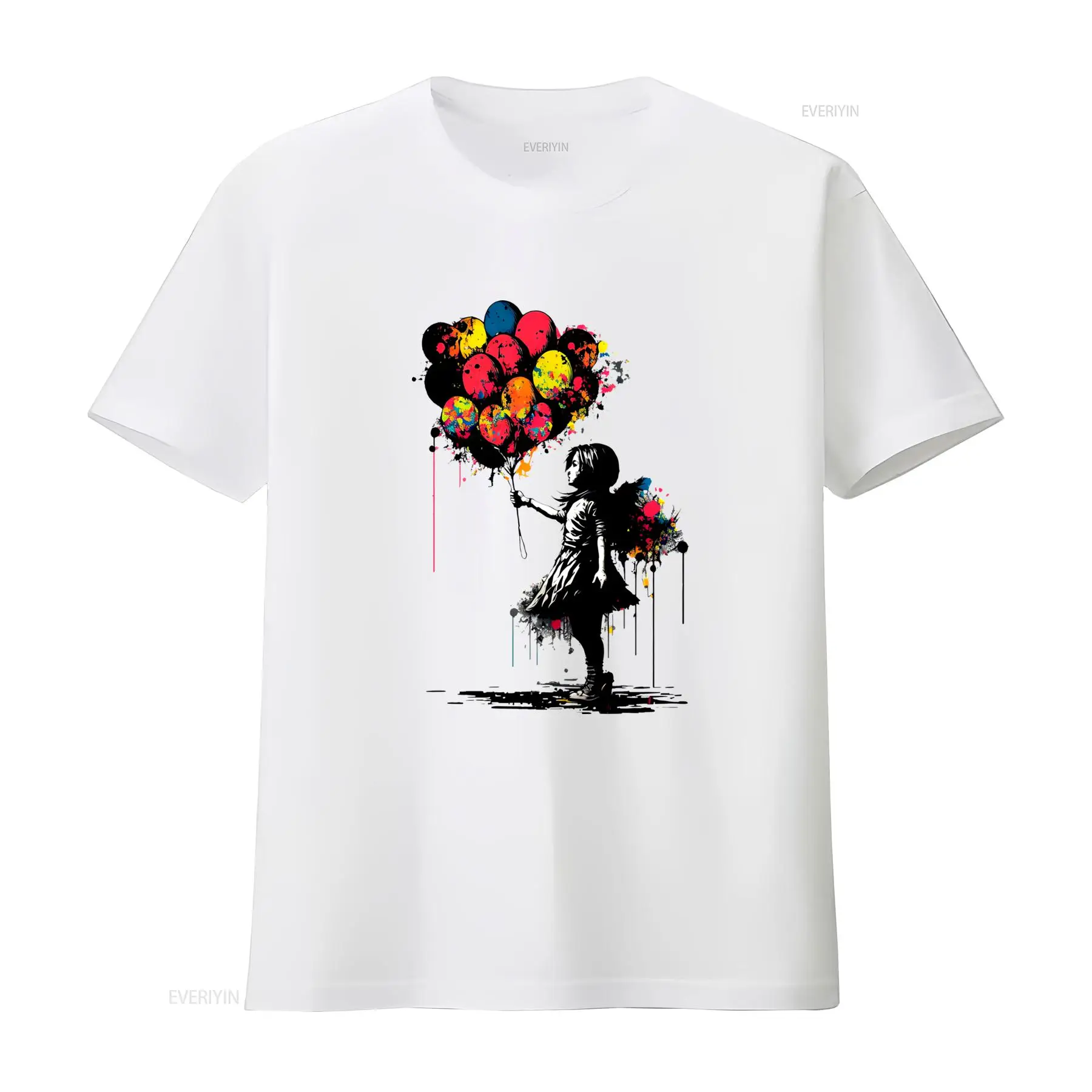 Banksy Peace T Shirt Balloon G - Vintage Fashion Jersey 评论和价格