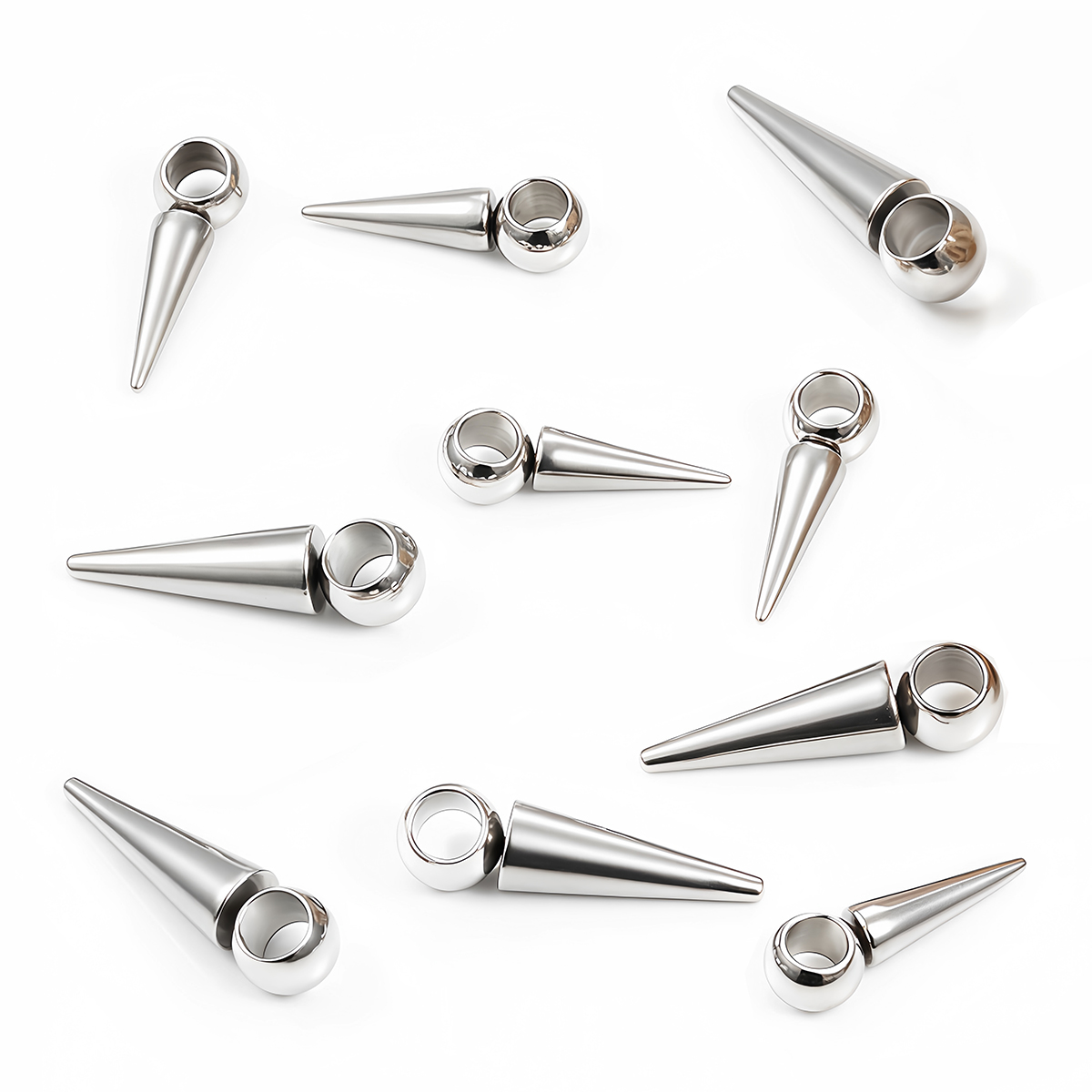 10pcs Retro Cone Charms Pendan - Vintage Fashion Stores 评论和价格