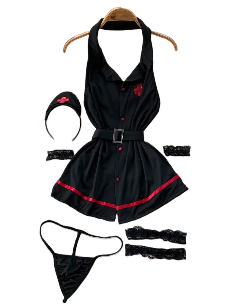 Erotic Fashion Sexy Halter Lin - Vintage Fashion Dresses 评论和价格