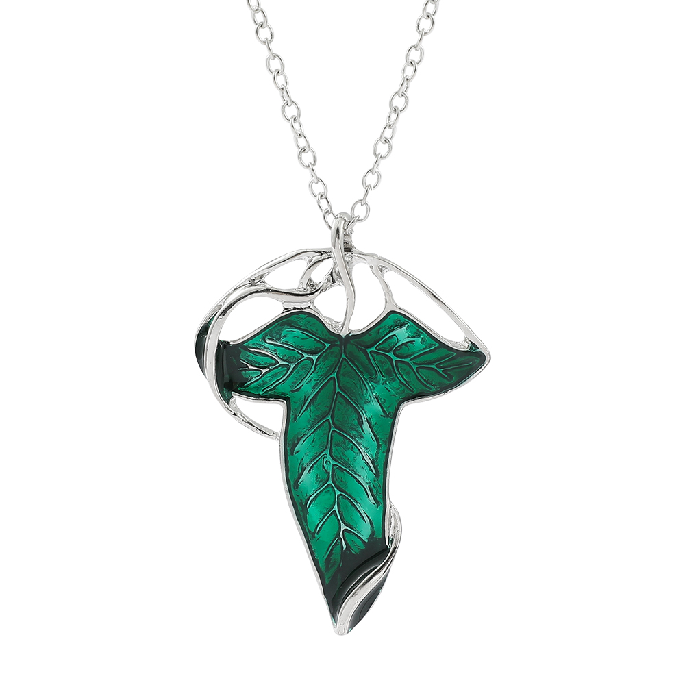 Vintage Green Leaf Pendant Nec - Vintage Fashion Enthusiasts 评论和价格