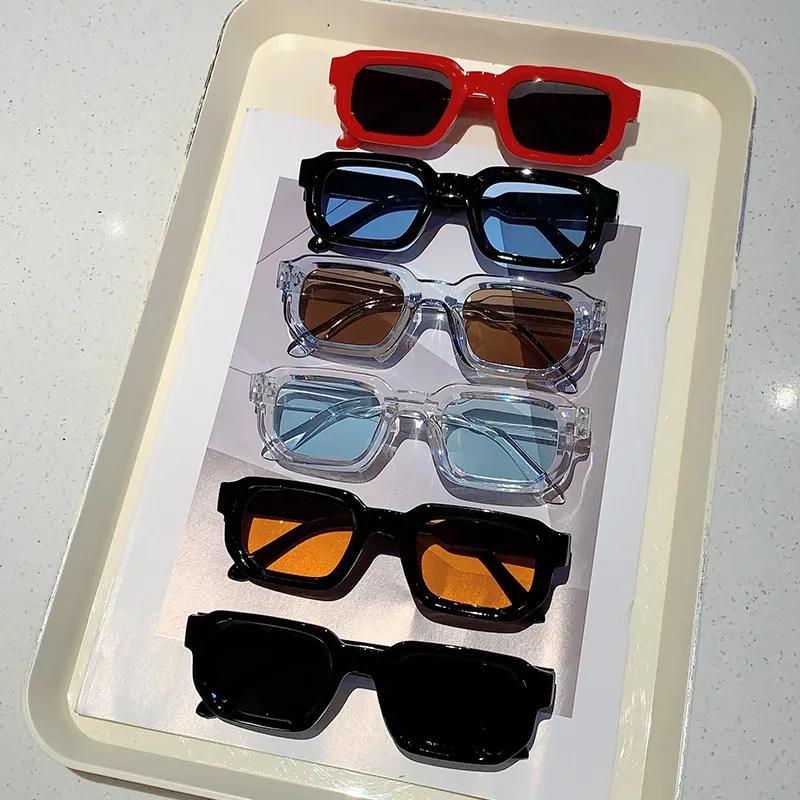 Vintage Rectangle Frame Sungla - Vintage Fashion Enthusiasts 评论和价格