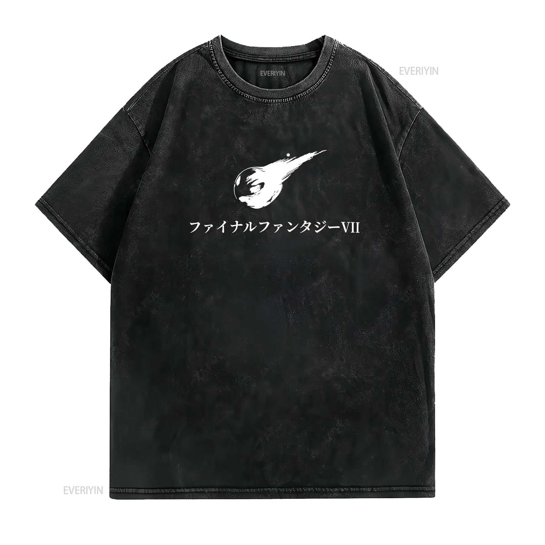FF7 JP Title T shirt Multiple  - Vintage Fashion Jersey 评论和价格